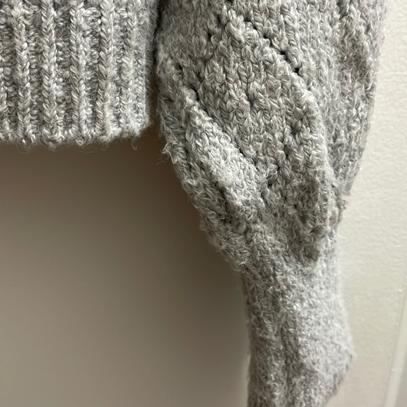 Maeve for Anthropologie grey knit sweater - Picture 7 of 8